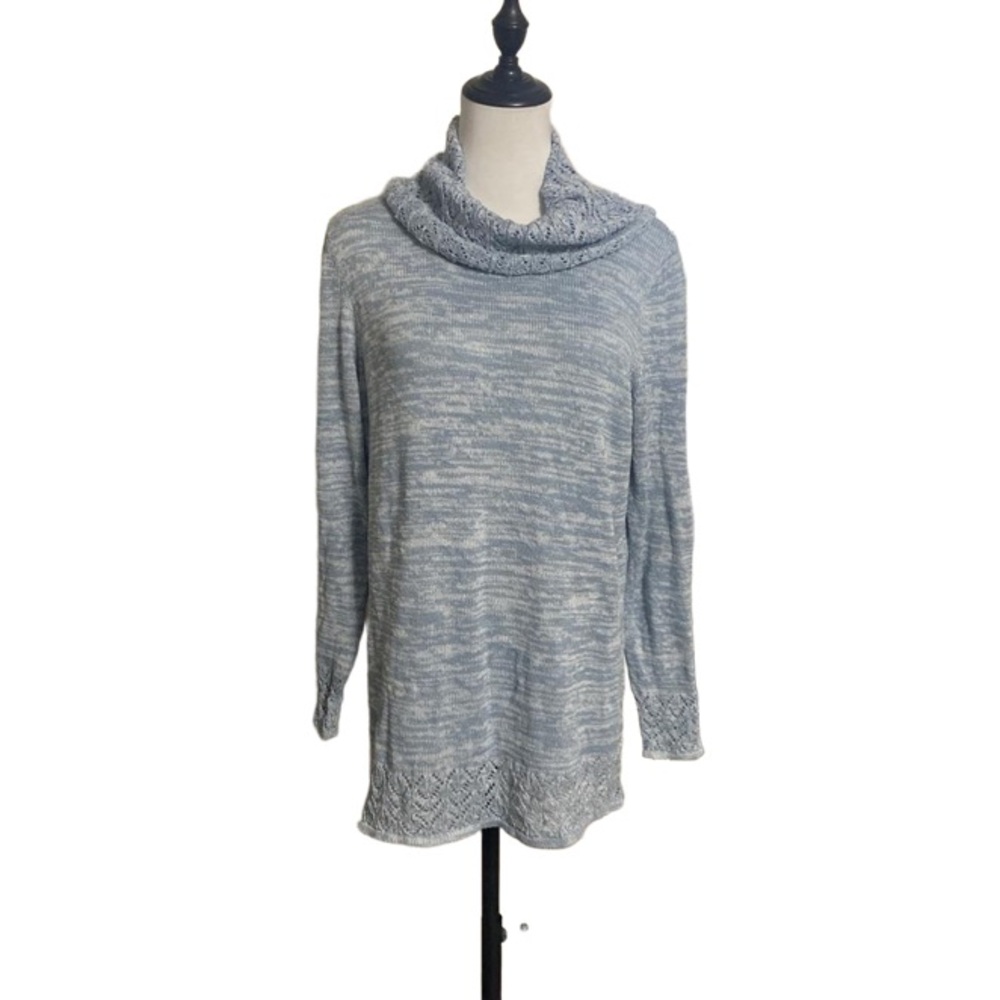 Cleo Petites cowl neck sweater size L
